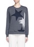 Main View - Click To Enlarge - STELLA MCCARTNEY - Star patch embroidered bonded jersey sweatshirt