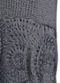 Detail View - Click To Enlarge - STELLA MCCARTNEY - Floral hem chunky knit wool blend sweater