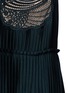 Detail View - Click To Enlarge - STELLA MCCARTNEY - Floral lace sable satin dress