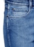 Detail View - Click To Enlarge - STELLA MCCARTNEY - Bleached swan print slim fit jeans