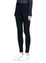Front View - Click To Enlarge - HELMUT LANG - 'Reflex' jersey leggings