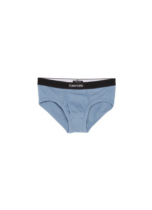 Main View - Click To Enlarge - TOM FORD - COTTON STRETCH JERSEY BRIEFS