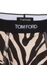 - TOM FORD - Zebra Print Logo Waist Cotton Stretch Jersey Briefs