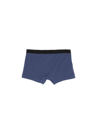 Figure View - Click To Enlarge - TOM FORD - Logo Waist Cotton Stretch Jersey Briefs