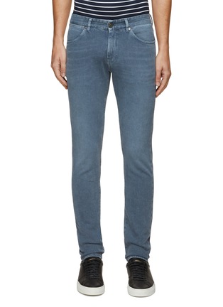 Main View - Click To Enlarge - PT TORINO - Swing' Washed Stretch Skinny Jeans