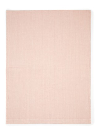 Main View - Click To Enlarge - ONCE MILANO - Linen Runner – Pale Pink