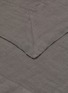 Detail View - Click To Enlarge - ONCE MILANO - Medium Linen Tablecloth with Large Border – Charcoal