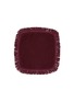 Main View - Click To Enlarge - ONCE MILANO - Long Fringe Linen Napkin – Wine