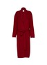 Main View - Click To Enlarge - JOVENS - Pure Cashmere Bathrobe – Wine