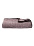 JOVENS - Pure Cashmere Blanket – Dusty Pink/Brown