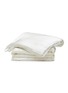JOVENS - Quilted Silk Blanket — White & Cream