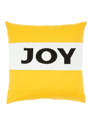 Main View - Click To Enlarge - JOVENS - Joy' Cashmere Cushion — Gold
