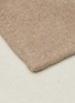 Detail View - Click To Enlarge - JOVENS - Extra Large Cashmere Blanket — Taupe & White
