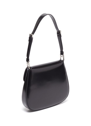 Detail View - Click To Enlarge - PRADA - Cleo' spazzolato leather shoulder bag