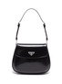 Main View - Click To Enlarge - PRADA - Cleo' spazzolato leather shoulder bag