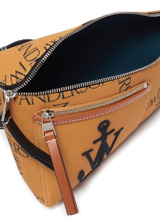 Detail View - Click To Enlarge - JW ANDERSON - Anchor Logo Canvas Bum Bag