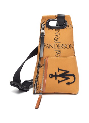 Main View - Click To Enlarge - JW ANDERSON - Anchor Logo Canvas Bum Bag