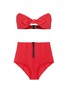 Main View - Click To Enlarge - LISA MARIE FERNANDEZ - 'Poppy' pucker bikini set