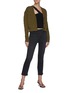Figure View - Click To Enlarge - FRAME - Merino Wool Chunky Cable Knit Cardigan