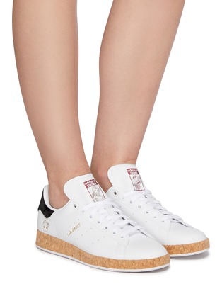 Figure View - Click To Enlarge - ADIDAS - Stan Smith Groot Leather Sneakers