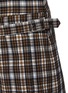  - TIBI - Costello' Chequered Wrapped Front Culottes