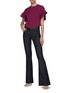 Figure View - Click To Enlarge - VICTORIA, VICTORIA BECKHAM - Flounce Sleeve Top