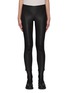 Main View - Click To Enlarge - VINCE - Back Seam Leather Leggings