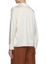 Back View - Click To Enlarge - VINCE - Notch Collar Silk Shirt