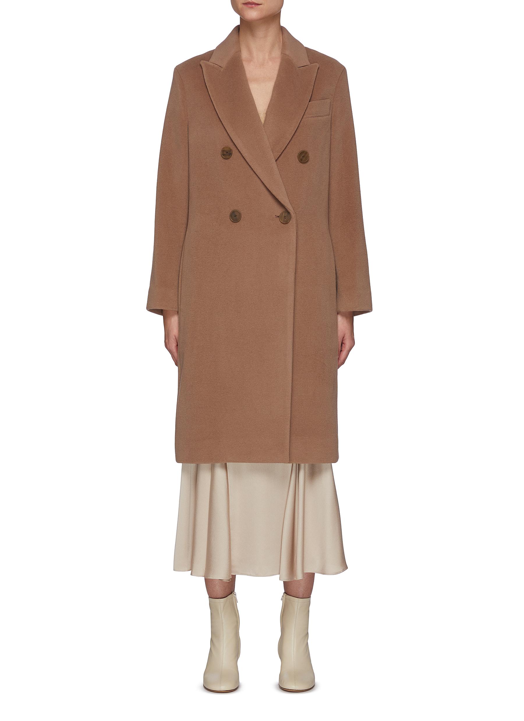 double breasted car coat