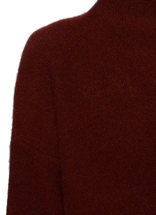  - VINCE - Boiled Cashmere Funnel Neck Long Sleeve Knit