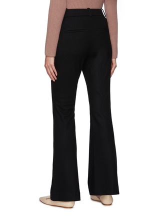 Back View - Click To Enlarge - VINCE - Cozy Wool Slim Flared Pant