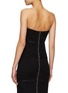 Back View - Click To Enlarge - HELMUT LANG - Branded Piping Wool Bustier