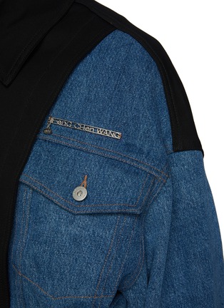  - FENG CHEN WANG - Two Pocket Panelled Denim Jacket