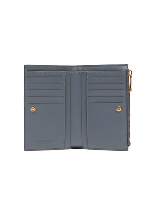 Figure View - Click To Enlarge - BOTTEGA VENETA - 'The Cassette' intreccio nappa leather bifold wallet