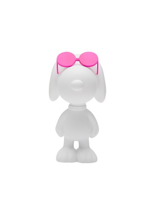 Main View - Click To Enlarge - LEBLON DELIENNE - Snoopy Sun Sculpture – Matt White/Matt Neon Pink/Glossy Black