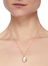 Figure View - Click To Enlarge - LOQUET LONDON - 14k Rose Gold Round Locket