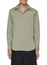 Main View - Click To Enlarge - SOLID HOMME - Concealed placket shirt