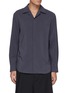 Main View - Click To Enlarge - SOLID HOMME - Concealed placket shirt
