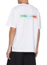 Back View - Click To Enlarge - SOLID HOMME - Logo back T-shirt