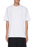 Main View - Click To Enlarge - SOLID HOMME - Logo back T-shirt