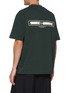 Back View - Click To Enlarge - SOLID HOMME - Logo back T-shirt