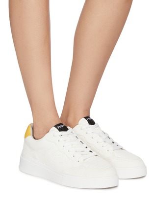 Figure View - Click To Enlarge - ASH - Free' low top perforated logo sneakers