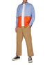 Figure View - Click To Enlarge - COMME DES GARÇONS HOMME - Branding Appliqued Short Sleeved Crewneck Cotton T-Shirt