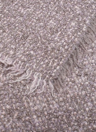 Detail View - Click To Enlarge - SOCIETY LIMONTA - Alpaca Wool Throw – Violetta