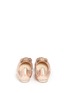 Back View - Click To Enlarge - COLE HAAN - 'Tali Bow Ballet' metallic leather flats
