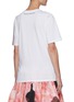 Back View - Click To Enlarge - ALEXANDER MCQUEEN - Anemone Print Oversized Cotton Crewneck T-Shirt