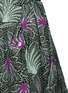 Detail View - Click To Enlarge - DRIES VAN NOTEN - 'Sar' sequin embellished leaf print drape bow belt