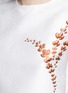 Detail View - Click To Enlarge - DRIES VAN NOTEN - 'Caitlin' metallic floral jacquard sleeveless top