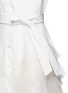 Detail View - Click To Enlarge - DRIES VAN NOTEN - 'Roline' tiered ruffle tulle twill coat dress