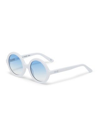 Main View - Click To Enlarge - SONS + DAUGHTERS - Lenny' Acetate Round Frame Kids Sunglasses